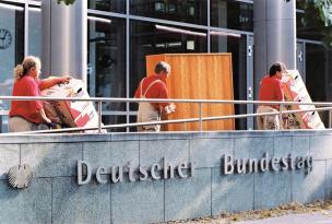 Office relocation of the German Bundestag